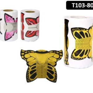 Molde de Uñas Mariposa T103-80