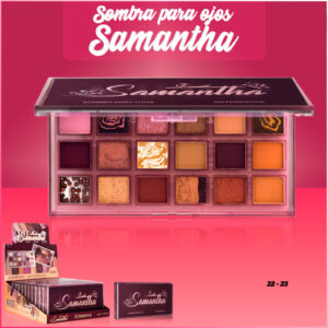 Paleta de sombras Samantha 22-23