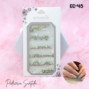Strass para uñas mix EC-45