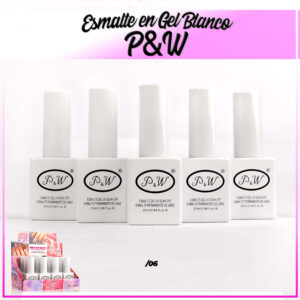 Esmalte en gel blanco /06