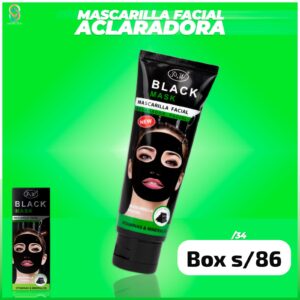 MASCARILLA NEGRA EN TUBO 34