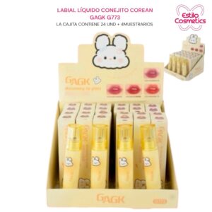 LABIAL LIQUIDO CONEJITO COREAN GAGK COD:G773