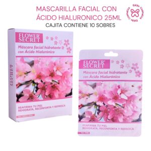 MASCARILLA FACIAL CON ACIDO HIALURONICO MM76