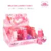 Brillo labial con llavero corazon Y-3156-3