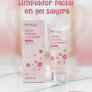 Limpiador facial en gel sakura BQY45614