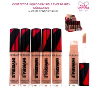 CORRECTOR LIQUIDO INVISIBLE EVER BEAUTY CODIGO:526