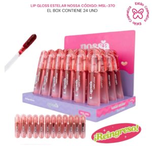 LIP GLOSS ESTELAR NOSSA CODIGO: MSL-370