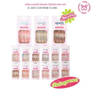 UÑAS LUXURY  NOSSA CODIGO: MS-407