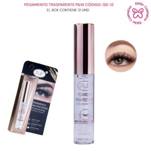 PEGAMENTO TRASPARENTE P&W CODIGO:  QD-12