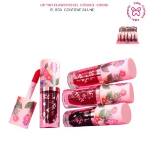 LIP TINT DISEÑO FLOWER REVEL CODIGO: 601016