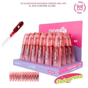 LIP GLOSS ESTELAR NOSSA CODIGO: MSL-370