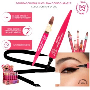 DELINEADOR PARA OJOS P&W CODIGO: KB-327
