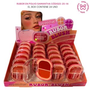 RUBOR EN POLVO SAMANTHA  CODIGO: 25-14