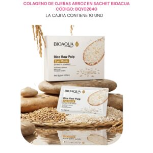 COLAGENO DE OJERAS EN SACHET ARROZ CODIGO: BQY02840