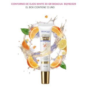 CONTORNO DE OJOS WHITE 20GR  BIOACUA CODIGO: BQY82329