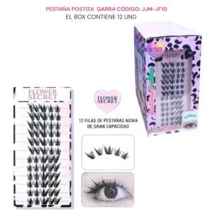 PESTAÑA POSTIZA GARRA CODIGO: JJM-JF10