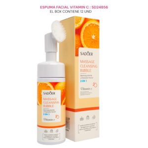 ESPUMA FACIAL SADOER VITAMINA C CODIGO: SD24856