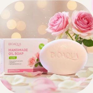 JABON EN BARRA ROSAS 100G  BIOACUA BQY:51288