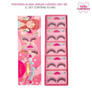 SET DE PESTAÑA ALADA JARUSA AGT-90