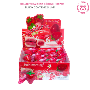 Brillo fresa 2 en 1 HB5752