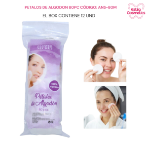 Petalos de algodon 80PC ANS-80M