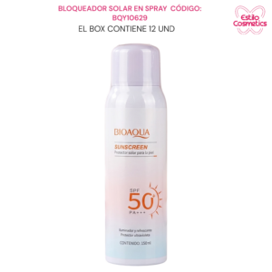 Bloqueador solar spray 150ml BQY10629