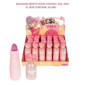BALSAMO LABIAL JARUSA BESITO ROSITA CÓDIGO: AGL-980
