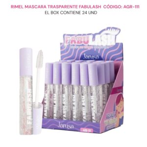 MÁSCARA RIMEL TRASPARENTE FABULASH CÓDIGO: AGR-111