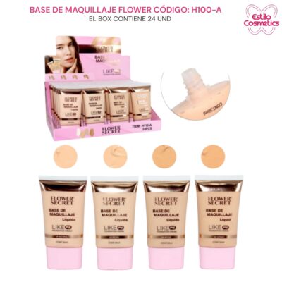 BASE DE MAQUILLAJE FLOWER SECRET H110-A