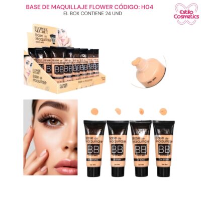 BASE DE MAQUILLAJE FLOWER SECRET CÓDIGO: H04