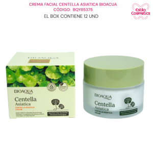 Crema facial centella asiatica Bioacua BQY85375