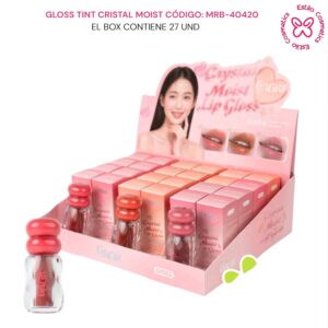 GLOSS TINT CRISTAL MOIST CÓDIGO: MRB-40420