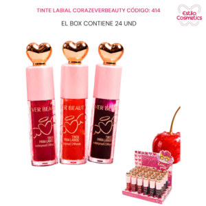 Tinte labial corazon Everbeauty 414