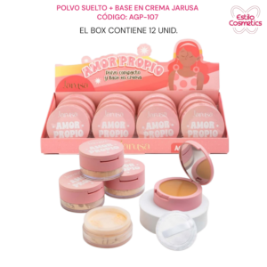Polvo suelto + base en crema jarusa AGP-107