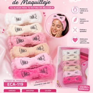 Vincha maquillaje OMG ECA-119