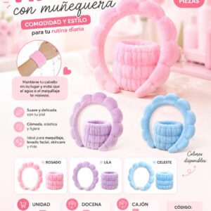 Diadema + 2 muñequera ECA-34