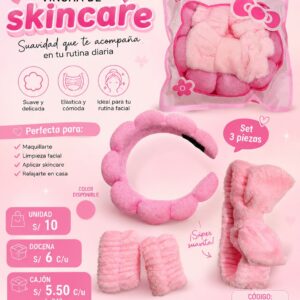 Diadema + Vincha + 2 muñequera ECA-38