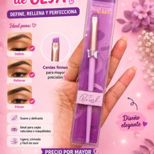 Brocha para cejas mariposa ECA-54