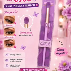 Brocha para ojos mariposa B ECA-55