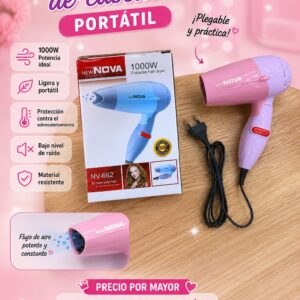 Secador de cabello viajero ECA-68