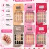 Uñas postizas FAIRY 24PC ECA-76