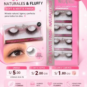 Pestaña postiza Naturally Fluffy ECA-78
