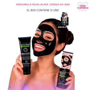 Mascarilla facial black EH-1594