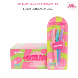 Perfilador cejas 3PC MS-418