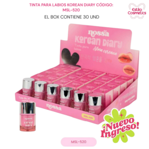 Lip cream korean diary MSL-520