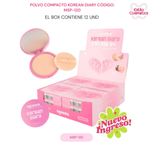 Polvo compacto korean diary MSP-120