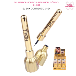 Delineador liquido punta pincel SH-202