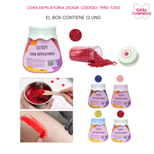 Cera depilatoria 250GR TMD-T250