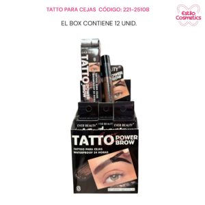 TATTO PARA CEJAS 221-2510B