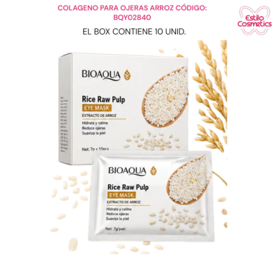 COLAGENO PARA OJERAS ARROZ SACHET CÓDIGO: BQY02840
